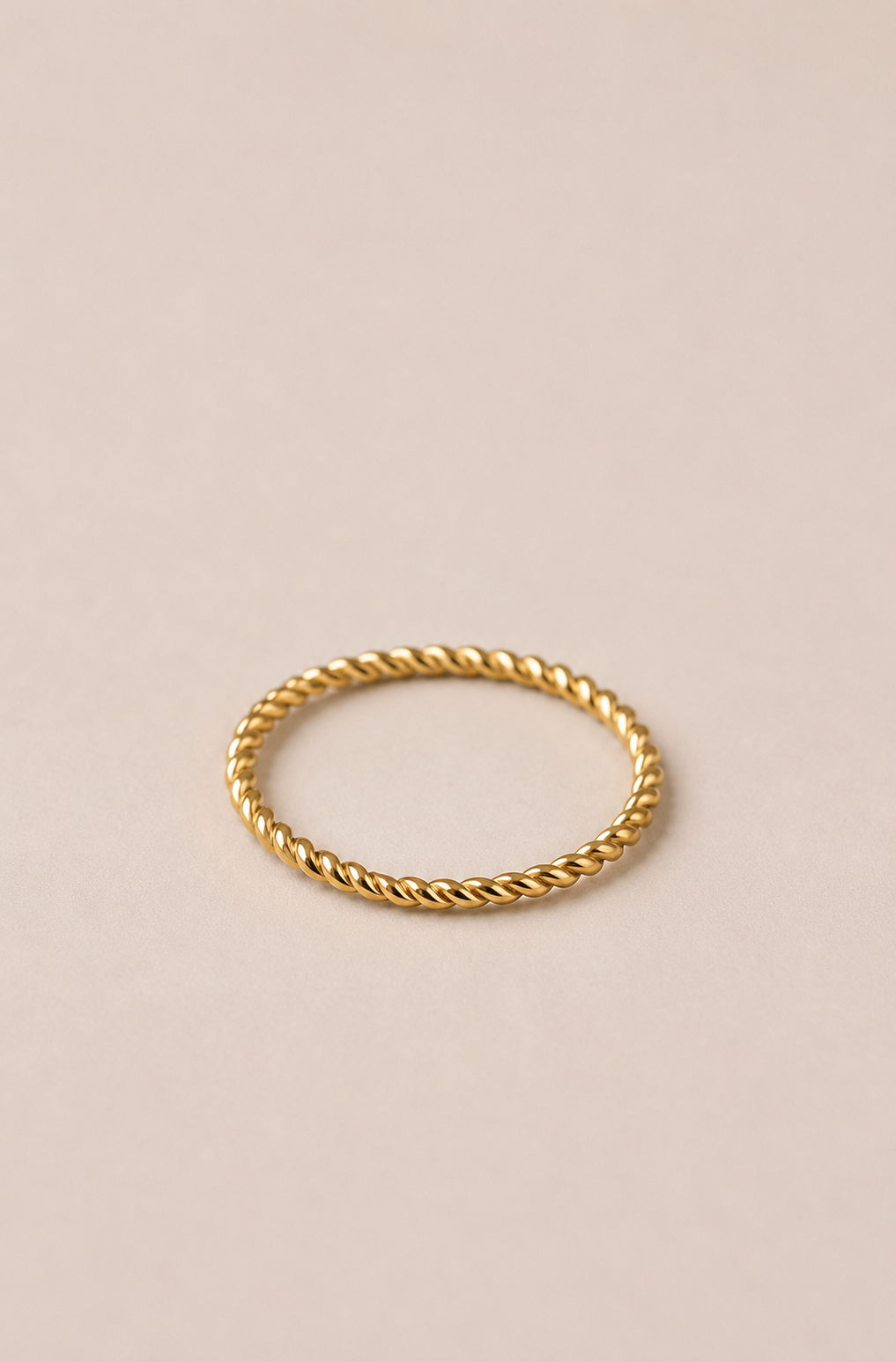 Minimalistic Rope Ring - Small