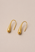 Minimalist Teardrop Hook Earrings