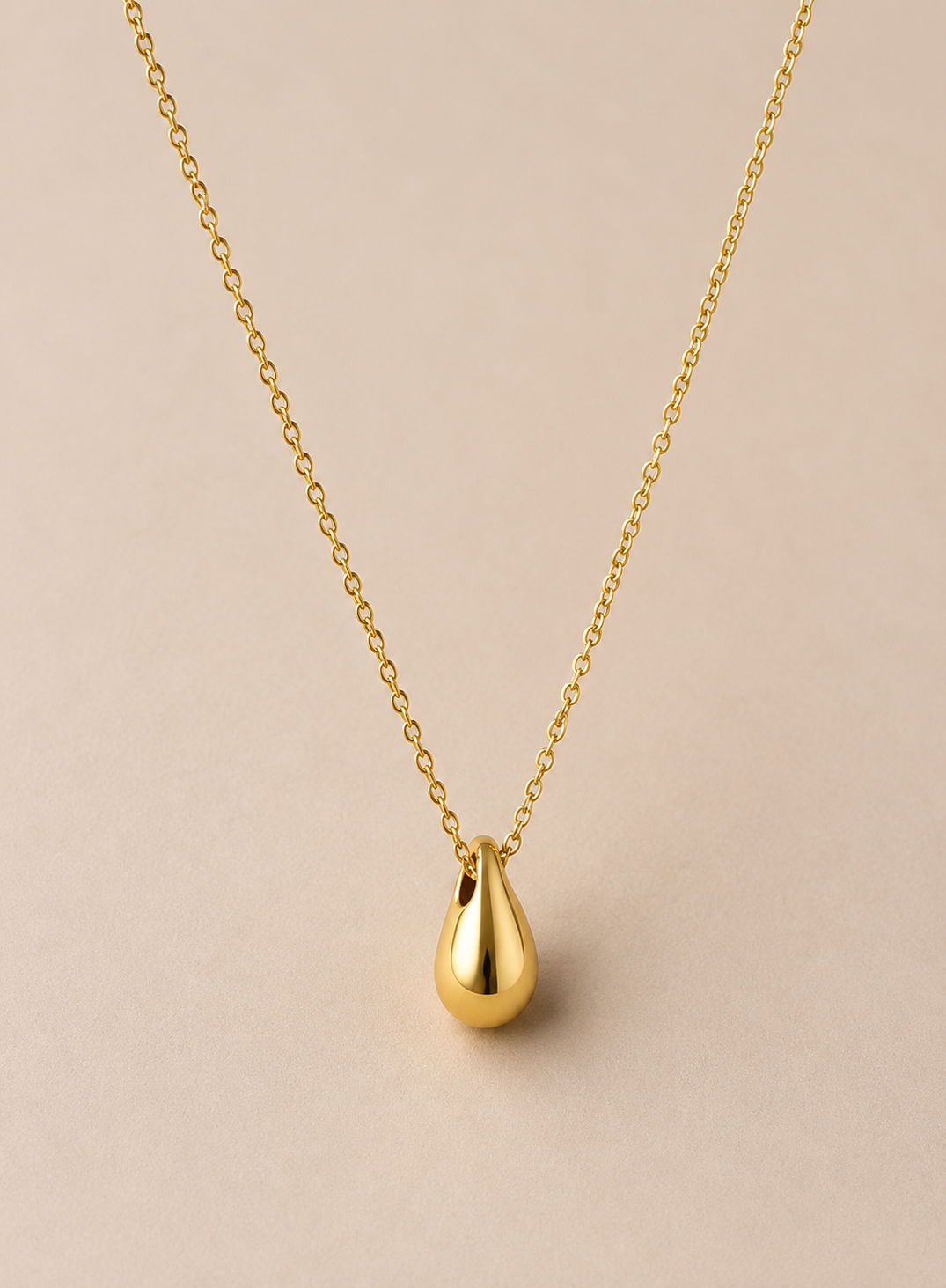 Timeless Teardrop Pendant Necklace