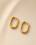 Contour Huggie Earrings - Small