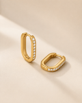 Dewdrop Huggie Earrings - Small