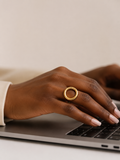 Halo Sculptural Ring