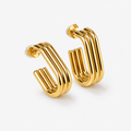 Aurelia Triple Hoop Earrings